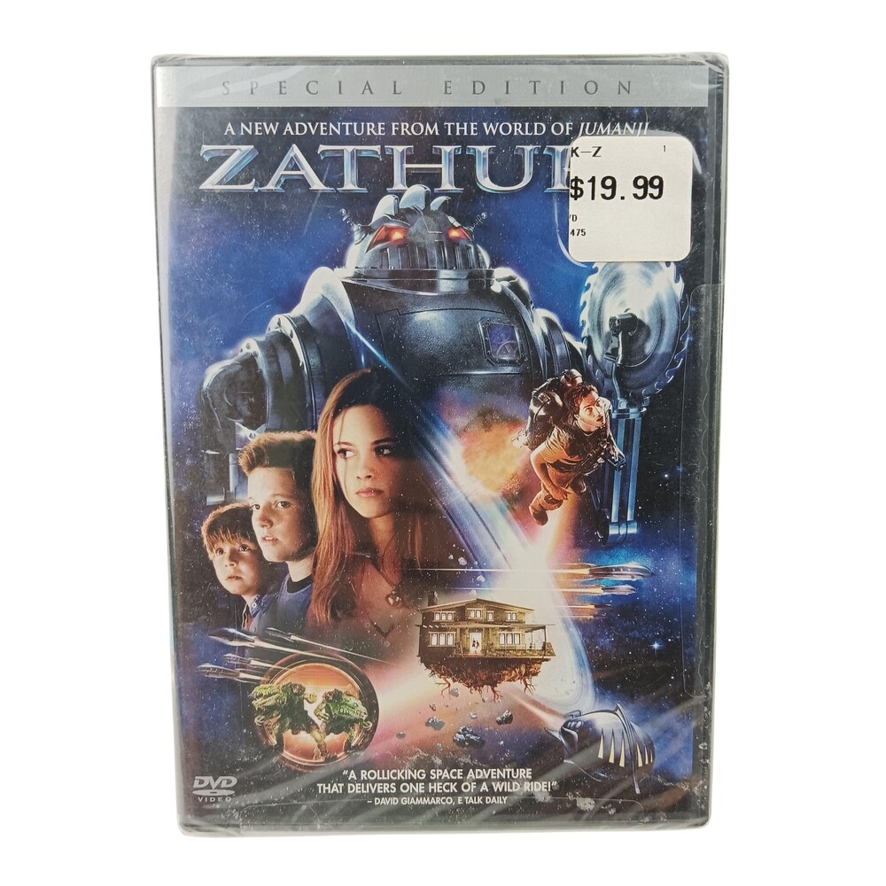 Zathura Special Edition DVD New Sealed Sci-Fi Adventure Family Movie Jumanji Rel